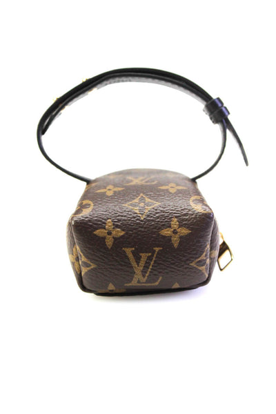 Louis Vuitton 2019 Party Palm Springs Micro Mini Backpack Bracelet Bag Brown