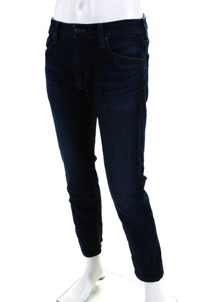 Adriano Goldschmied Mens Tellis Modern Slim Leg Jeans Blue Cotton Size 32X34