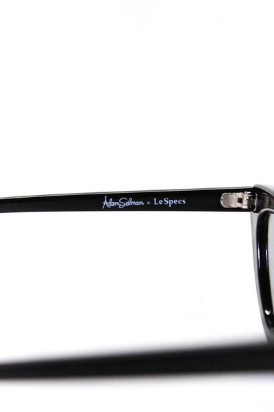 Adam Selman x Le Specs Womens Sharp Cats Eye Last Lolita Sunglasses Black