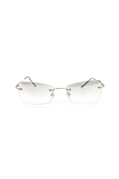 Chopard Women's Gold Frame Clear Lens Sunglass