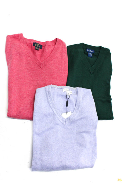 Paul Fredrick Brooks Brothers Calvin Klein Mens Sweater Green Size XXL Lot 3