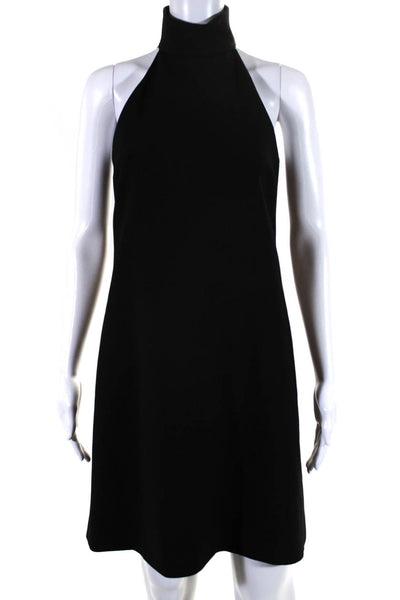 KORS Michael Kors Womens High Neck Sleeveless Shift Tank Dress Black Size 6