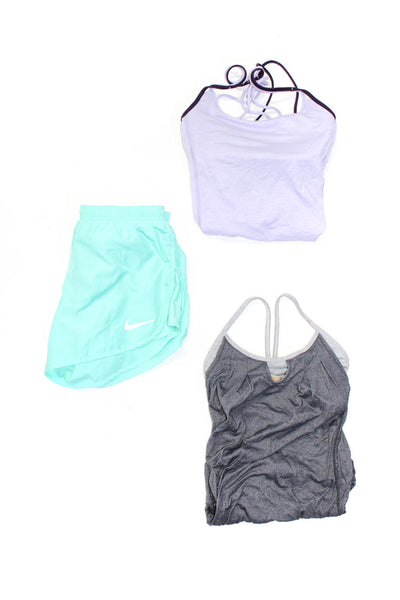 Lululemon Nike Womens Stretch Activewear Tank Tops Purple Size S XS Lot 3