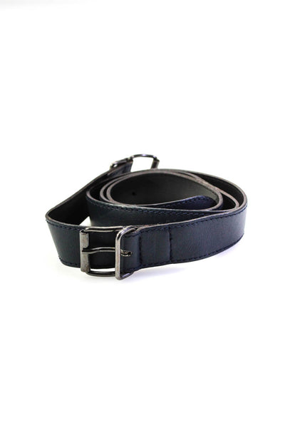Gianni Versace Womens Leather Casual Belt Black Size EUR 42