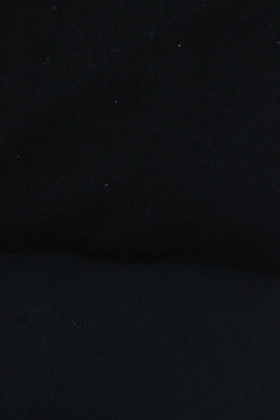 Madewell Club Monaco Womens Short Sleeved T Shirt Sweater Black Size S M Lot 2