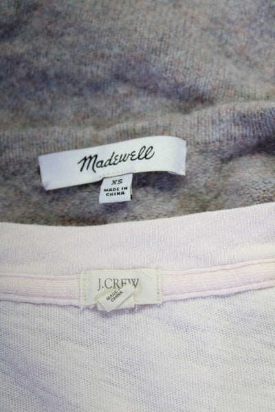 J Crew Madewell Womens Floral Tee Shirt Sweater Pink Size Small Extra Small Lot