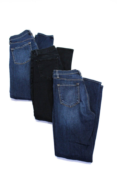 J Brand Womens Stretch Denim Skinny Jeans Pants Blue Size 28 27 Lot 3