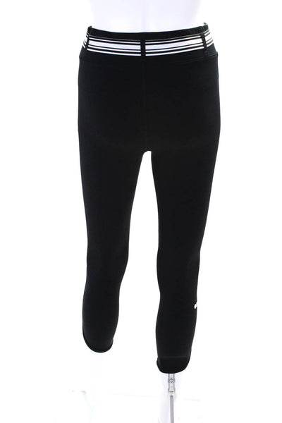 Solid & Striped Womens Skirt Black Belt High Rise Crop Pants Size S XS lot 2