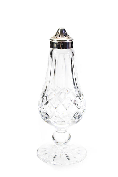 Waterford Clear Crystal Lismore Footed Shakers Set Of Four
