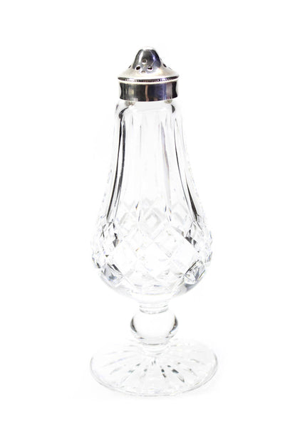 Waterford Clear Crystal Lismore Footed Shakers Set Of Four