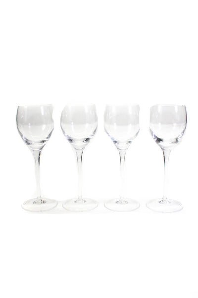 Rosenthal Clear Crystal Wine Handcrafted Glasses Set Of Five