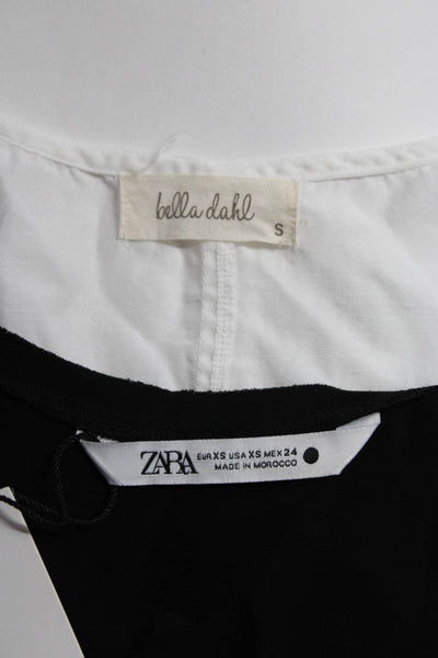 Bella Dahl Zara Womens Lace-Up Grommet Studded Tank Tops White Size XS S Lot 2