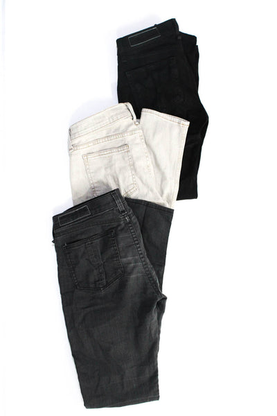 Rag & Bone Jean Womens Skinny Jeans jeggings Gray Black Size 26 25 24 Lot 3