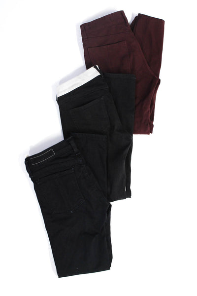 3x1 Rag & Bone Jean Womens Skinny Ankle Jeans Gray Black Red Size 26 25 24 Lot 3