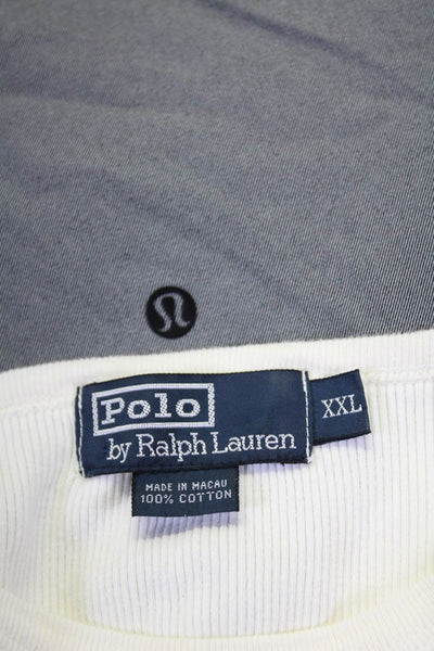 Lululemon Polo Ralph Lauren Mens Shorts Sweater Size 32 Extra Extra Large Lot 2
