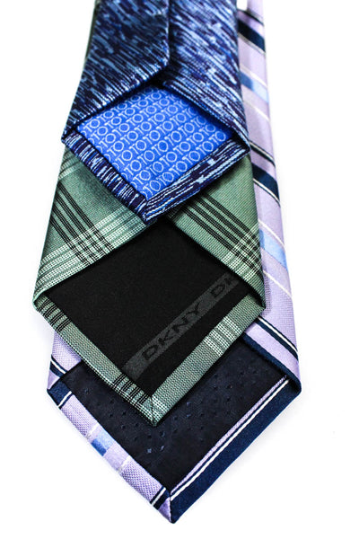 Pierre Cardin Paris DKNY T.O. Collection Mens Ties Blue Size One Size Lot 3