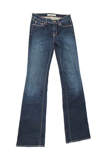 David Lerner J Brand Women Short Skirt Bootcut Jeans Black Blue Size XS 26 Lot 2