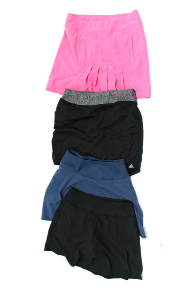 Adidas Puma JoFit Womens Athletic Elastic Slip-On Skorts Black Size S Lot 4