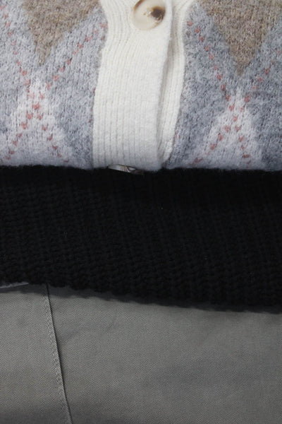 Zara Rachel Zoe Womens Sweaters Pants Black Size M S 4 Lot 3