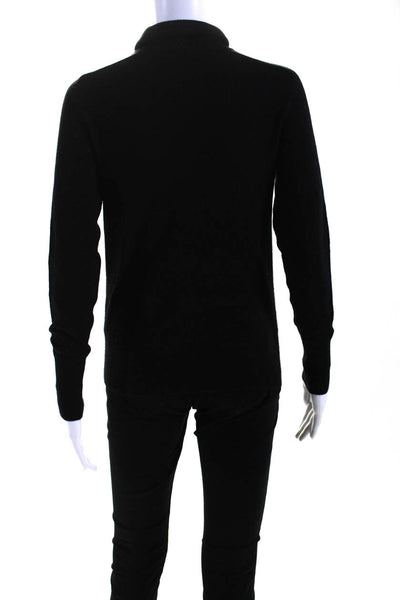 Everlane Womens Cashmere Long Sleeved Turtleneck Sweater Black Size Extra Small