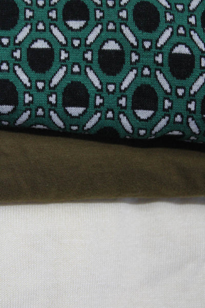 Madewell Zara Womens Sweaters Tops T-Shirt Green Size L S Lot 3