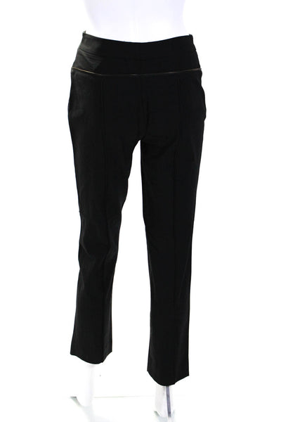 Catherine Malandrino Women's Hook Closure Straight Leg Dress Pant Black Size 2