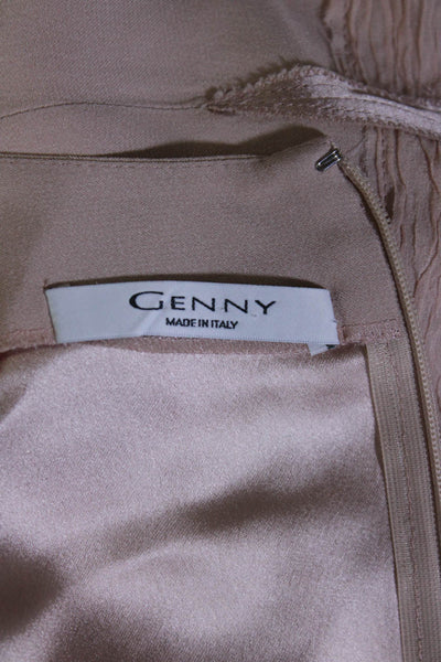 Genny Womens Sleeveless Knee Length Sheath Dress Light Petal Pink Size EUR 44