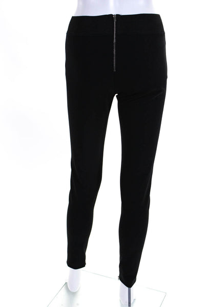 Stella McCartney Womens High Rise Skinny Ponte Leggings Pants Black Size FR 38
