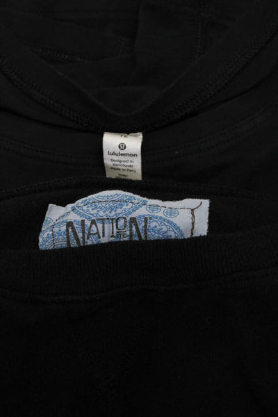 Lululemon Nation LTD Womens Sweater Long Sleeve Tee Shirt Size 12 Large Lot 2