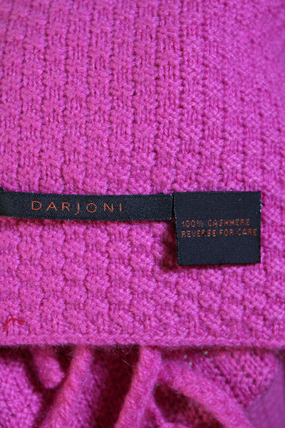 Nordstrom Women's Fringe Hem Cozy Scarf Pink Red Beige One Size Lot 4