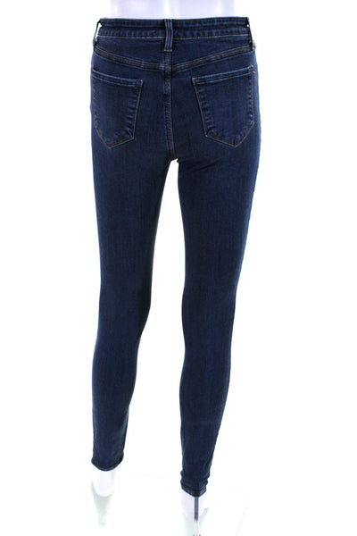 L'Agence Womens Marguerite High Rise Skinny Jeans Pants Blue Size 27