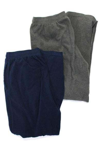 The North Face Men's Elastic Drawstring Waist Sweat Pant Blue Gray Size XL Lot 2