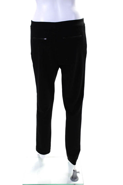 Catherine Malandrino Womens Hook & Eye Skinny Leg Dress Pants Black Size 8