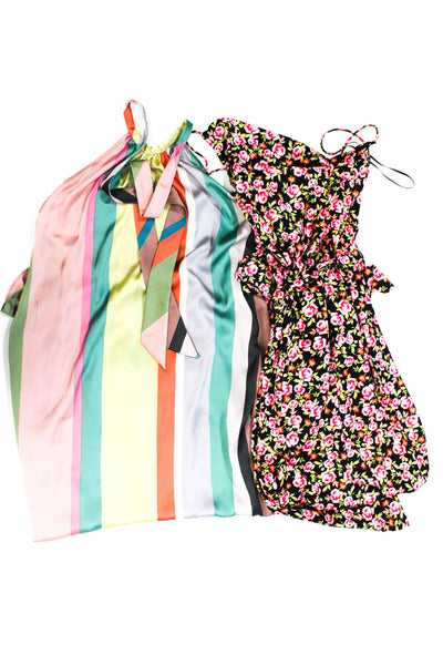 Zara Womens Dress Jumpsuit Multi Colored Size Extra Small Small Lot 2