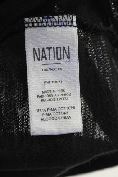 Nation LTD Reformation Womens Rib Tank Crop Top Tee Shirt Size Small Lot 2