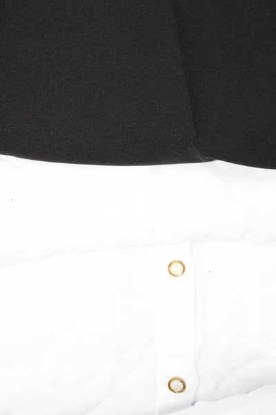 Splendid Zara Womens Collared Top Button Up Shirt Pants White XS Small Lot 3