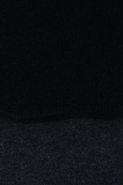 Zara Women's Round Long Sleeve Pullover Sweater Black Size S Lot 2