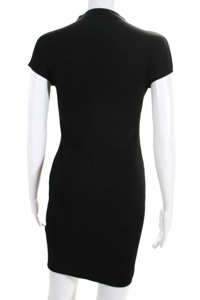Zara Womens Body Con Sleeveless Maxi Dress Black Size Medium Small Lot 2