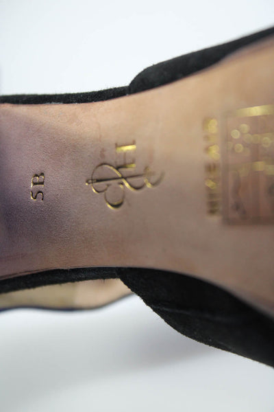 Cole Haan Women's Open Toe Block Heels Color Block Ankle Buckle Sandals Size 5