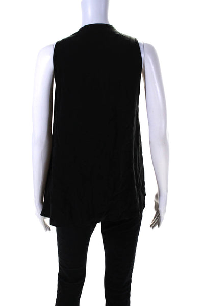 Lola And Sophie Womens Layered Pullover Tank Top Black Size Extra Small