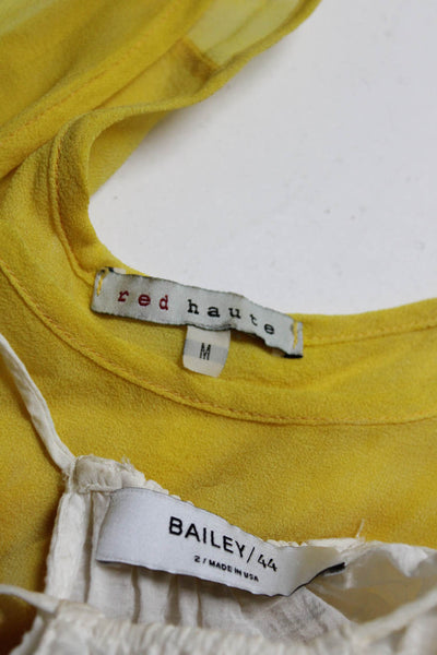 Red Haute Bailey 44Womens Yellow Brown Ombre Print Camisole Top Size M S lot 2