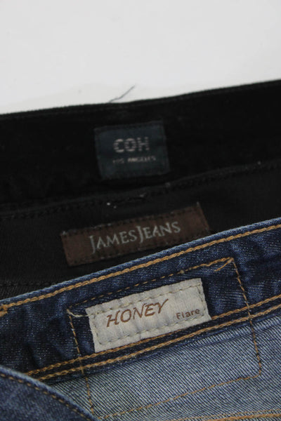 Big Star C Of H James Jeans Womens Honey Flare Leg Jeans Pants Size 25 24 Lot 3