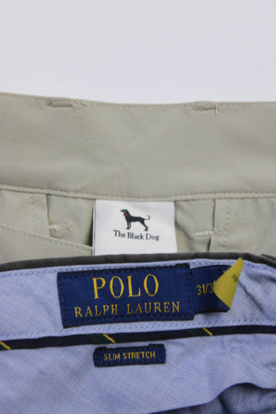 Polo Ralph Lauren The Black Dog Mens Straight Pants Green Size 30 31 Lot 2