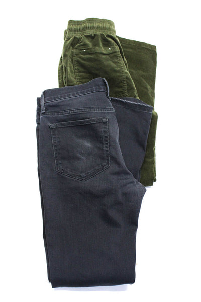 Joes Jeans Cookman Mens Slim Cut Jeans Pants Gray Green Size 32 Medium Lot 2