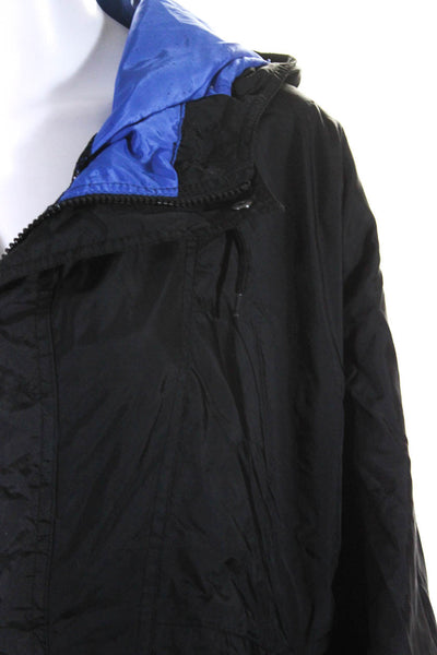 Helly Hansen Womens Hooded Full Zipper Jacket Black Size Extra Large