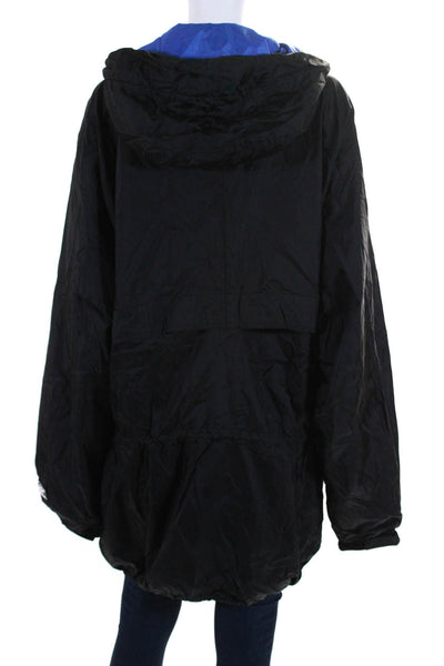 Helly Hansen Womens Hooded Full Zipper Jacket Black Size Extra Large