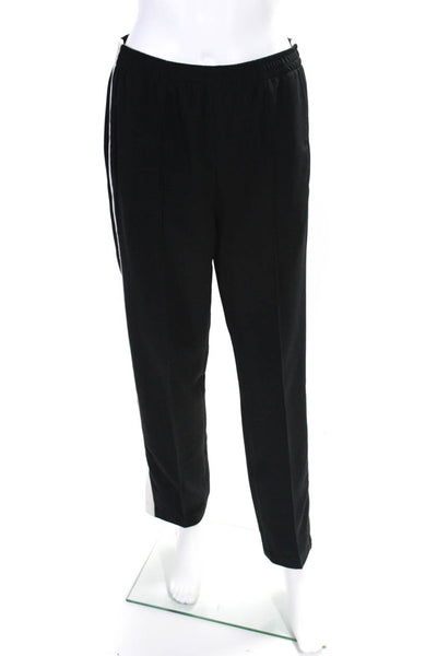 Rag & Bone Womens Two-Toned Elastic Waist Front Seam Track Pants Black Size S