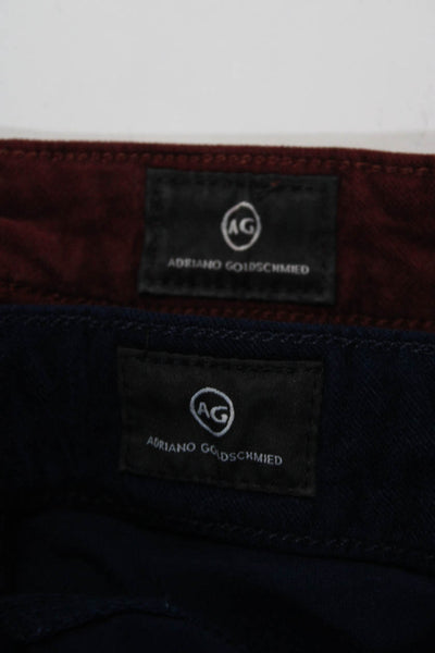 AG Adriano Goldschmied Womens Corduroys Pants Blue Size 26 Lot 2