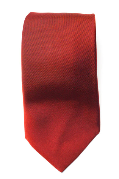 Hermes  Men's Classic Silk Neck Tie Red  One Size