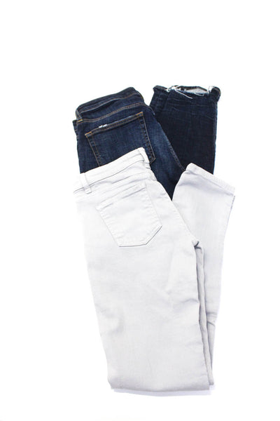 R13 Victoria Beckham Womens Cotton Skinny Leg Jeans Pants Blue Size 26 29 Lot 2